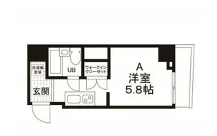 東京都中央区八丁堀3【マンション】の間取り