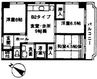 第5小池ビル【4階】の間取り