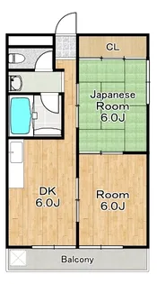 メゾンド森【3階】の間取り