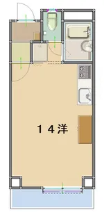 高知県高知市和泉町【マンション】の間取り