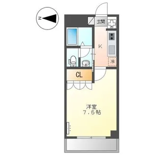 コンフォース光【2階】の間取り