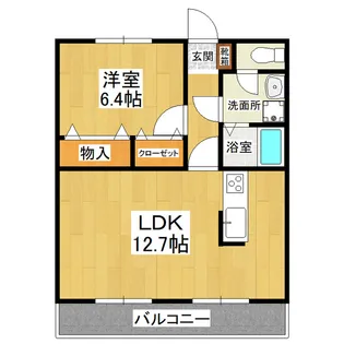 CRANBERRY【2階】の間取り