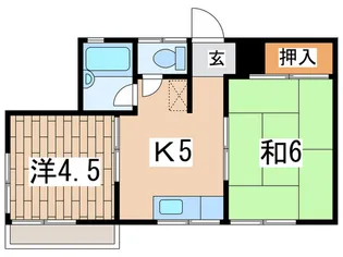 ハウスマロニエ【2階】の間取り