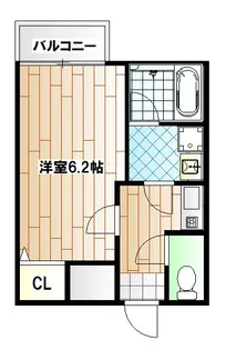 ジュネスGreenLeaf【1階】の間取り