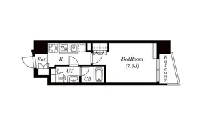 プラチナレジデンス【7階】の間取り