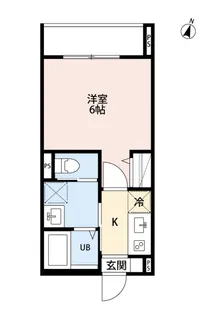 レジデンス鉄博【3階】の間取り