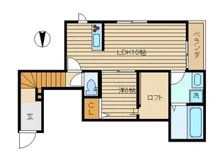 les liens【2階】の間取り