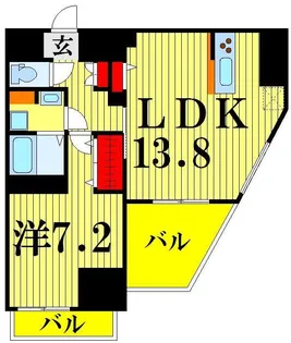 Bonheur Dear court【3階】の間取り