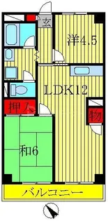 山口マンション【5階】の間取り