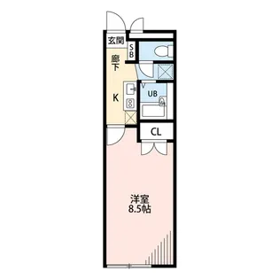アムール沖野【2階】の間取り