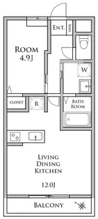 エムシルフィード【2階】の間取り