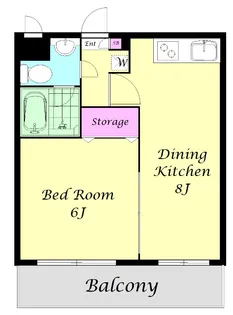 グラン フルール【1階】の間取り