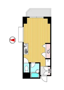 JLBグランエクリュ中野新橋IV【2階】の間取り
