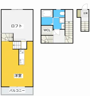 F-HEIM【2階】の間取り