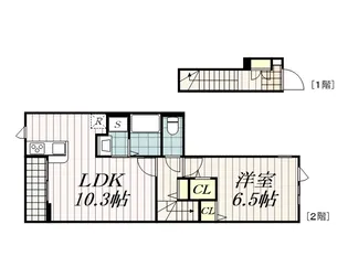 ラ メゾン385(La Maison385)【2階】の間取り
