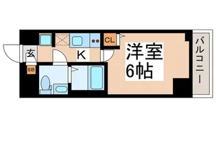 GENOVIAお花茶屋IIskygarden【1階】の間取り