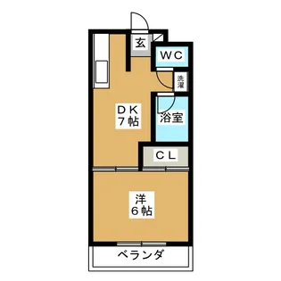 GRACE若林【3階】の間取り