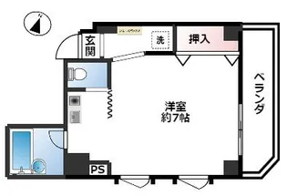 オズ・フラッツ本山【3階】の間取り