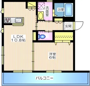 シエル星川3【3階】の間取り