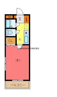 山田ビル【3階】の間取り