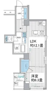 RODIA日本橋茅場町【7階】の間取り