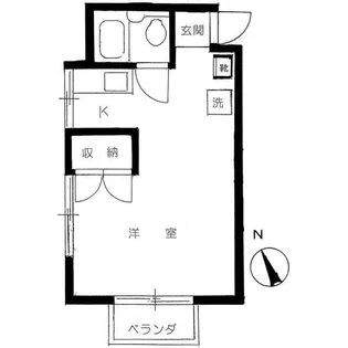 ドム・ミール【2階】の間取り