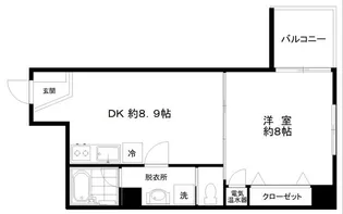 スペランサ【6階】の間取り