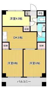 ガーデンヒル西品川【3階】の間取り