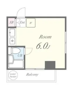 セジュール田町【8階】の間取り