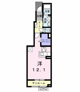 グランドスクエア【1階】の間取り