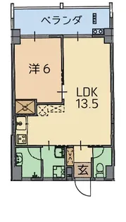 トーマスビル【4階】の間取り