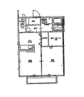 ドミール和合【2階】の間取り
