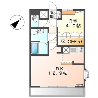 アメニティ ヒルズ【1階】の間取り