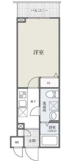 プラティーク南馬込【3階】の間取り