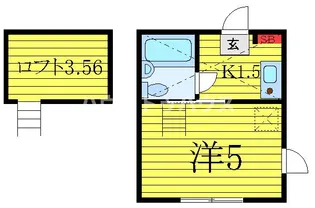 ミ・カーサ【1階】の間取り