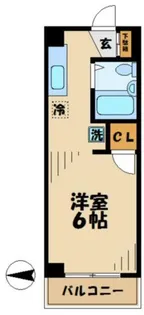 スカイハイツ多摩【3階】の間取り