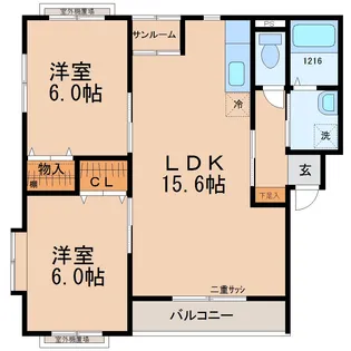 Ciao【2階】の間取り