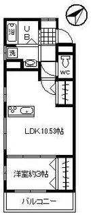 ル・リアン延岡【3階】の間取り