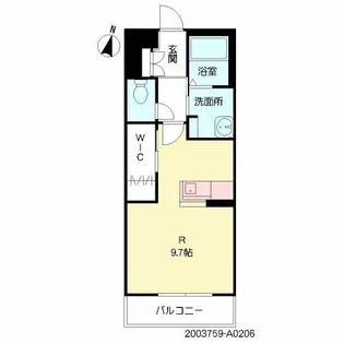 グランリジエール【2階】の間取り