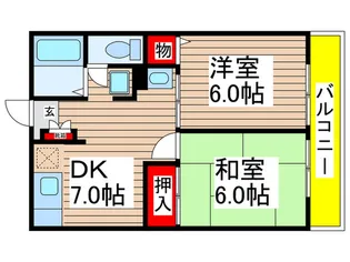 メゾンKS【1階】の間取り