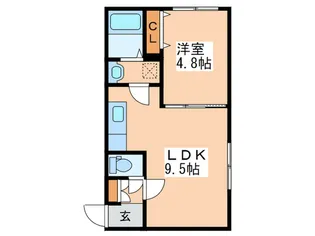 Factor2・8OGIHARA【4階】の間取り