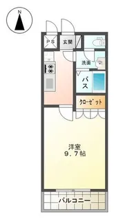 プランドールY’s II【2階】の間取り