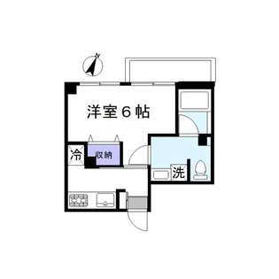 二子Livs【4階】の間取り