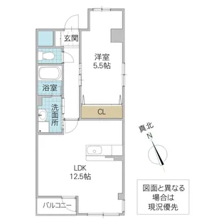 LUMINOUS STAGE【3階】の間取り
