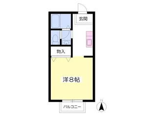 ウイング【2階】の間取り