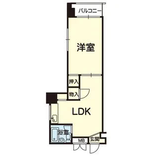 シルバーパレス85【3階】の間取り