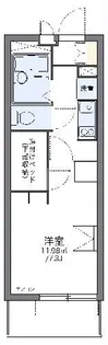 レオパレス田戸II【2階】の間取り