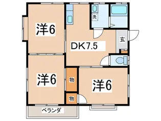 サマ-シティ湘南【2階】の間取り
