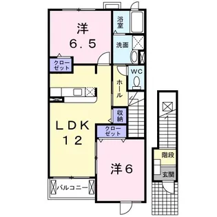 セントラルガーデン【2階】の間取り