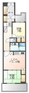 メゾン・ド・イーグレ【3階】の間取り